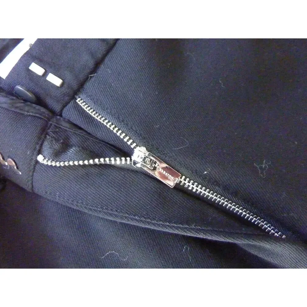 Aritzia Babaton Black Wool Twill Blend Trouser Size 4 Wide Leg